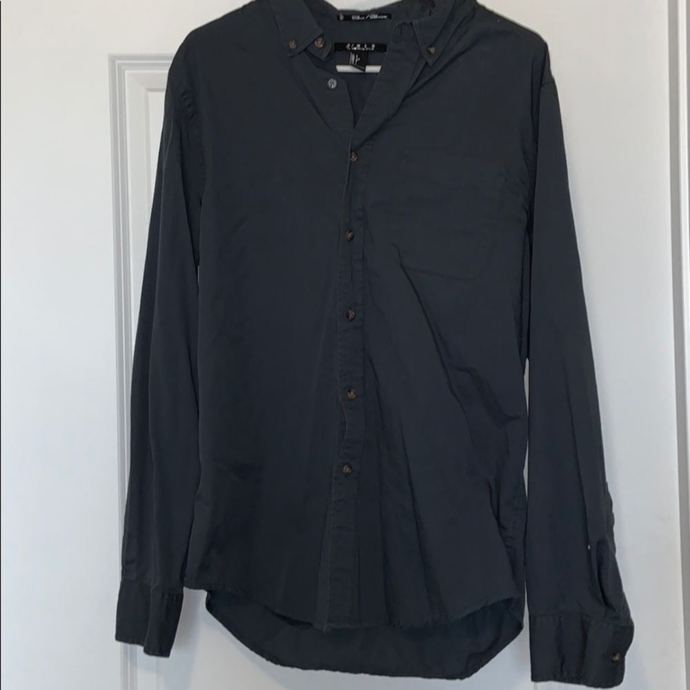 Charcoal Button-Down